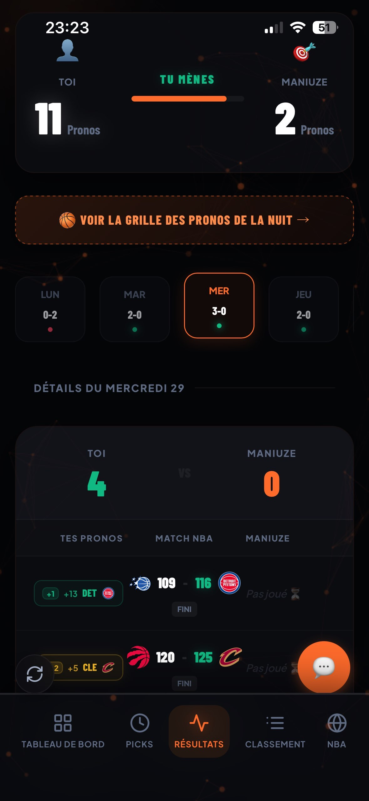 Duel Hebdomadaire